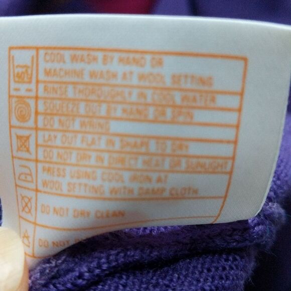 Pringle of Scotland Harrods argyle washable lightweight lambswool sweater flaw M - Picture 6 of 11